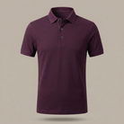 Classic cotton golf polo studio product shot