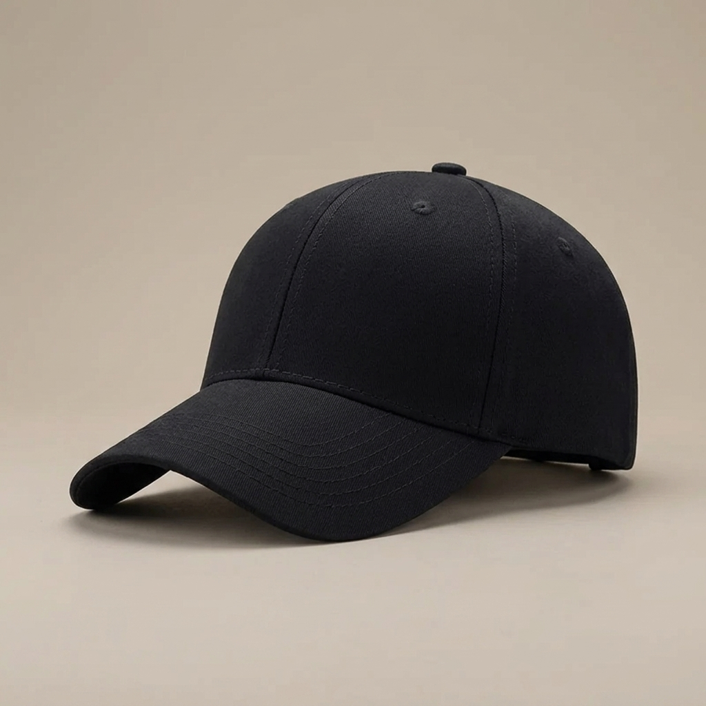 Golf cap studio product shot