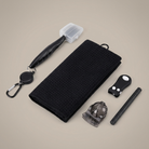 Golf club cleaning kit set studio product shot