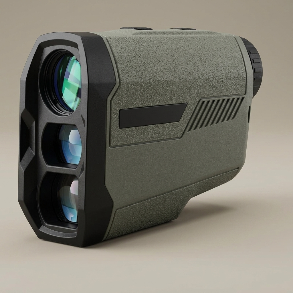 Golf laser rangefinder 1000M studio product shot