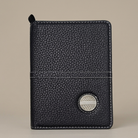 Leather golf scorecard holder studio product shot