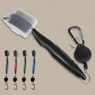 Retractable golf groove brush studio product shot