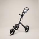 Rover 3-Wheel Push Cart in matte black