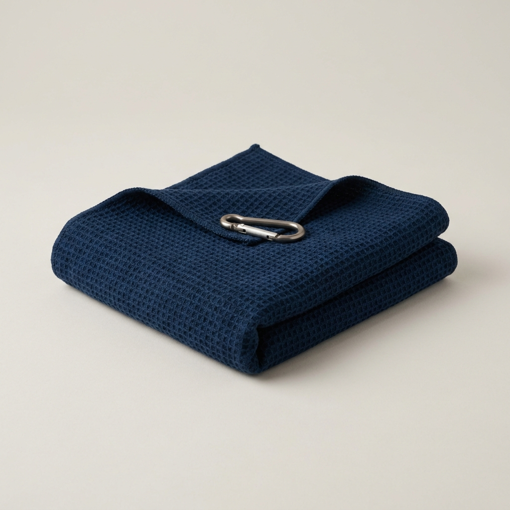 Tour Waffle Golf Towel Navy